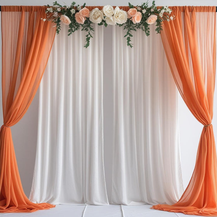 Chiffon Backdrop 58'' X 120'' ( 2 panels )