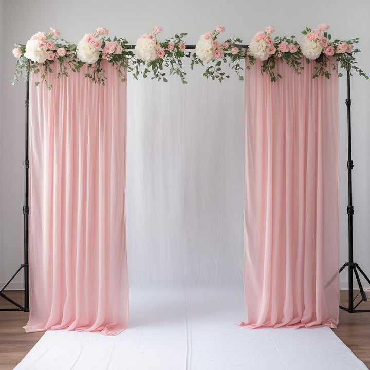 Chiffon Backdrop 58'' X 120'' ( 2 panels )
