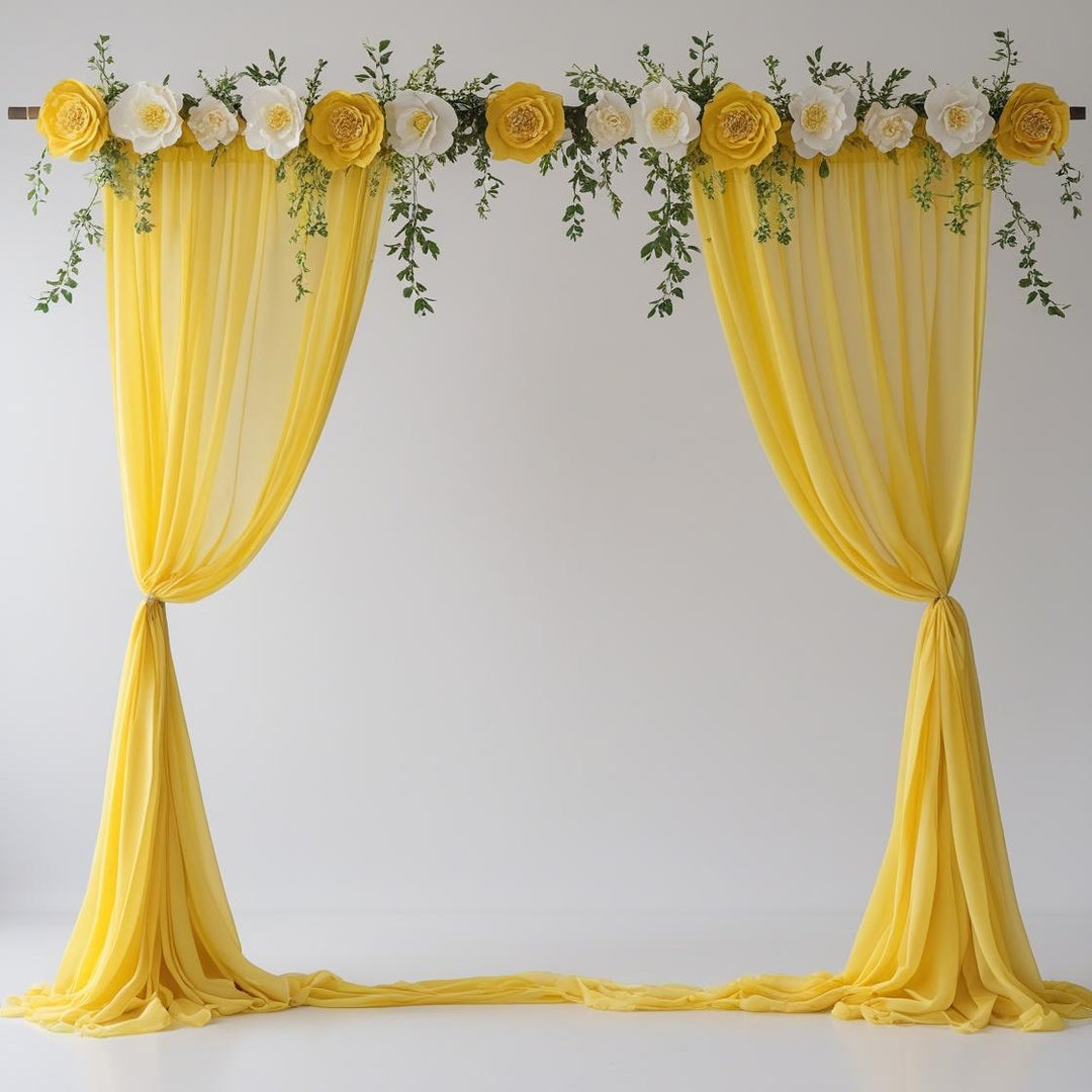 Chiffon Backdrop 58'' X 120'' ( 2 panels )