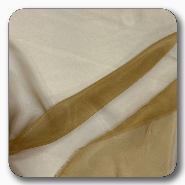 Sheer Organza Fabric - Sold by the Yard