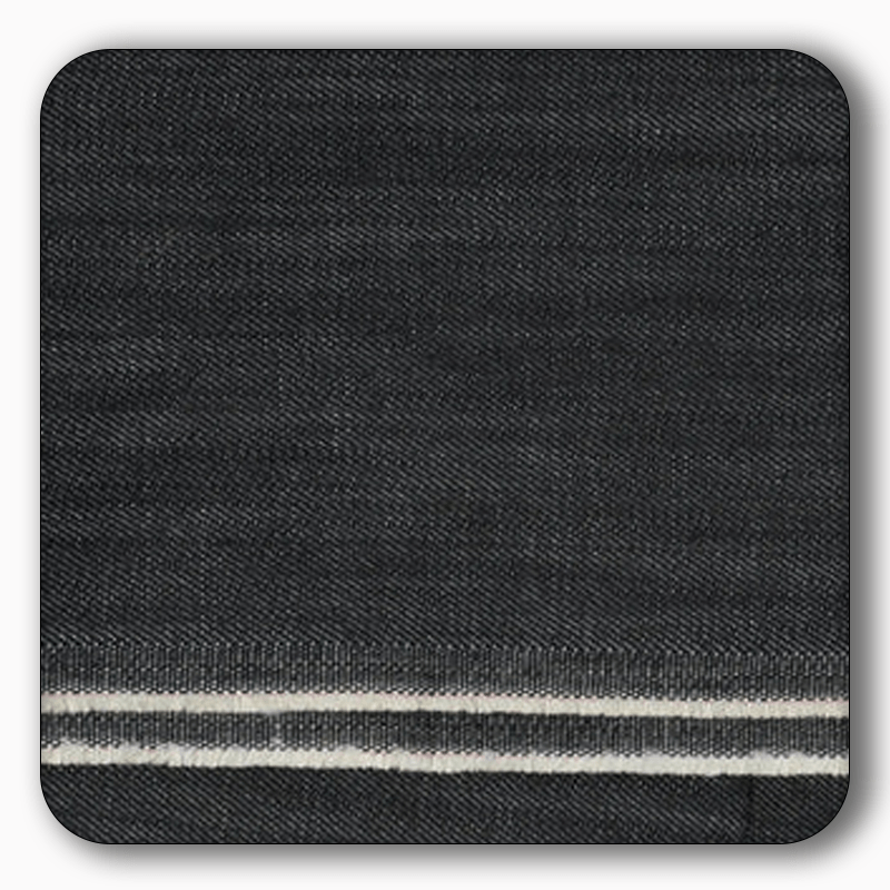 5 Yards Denim Cotton Fabric Navy