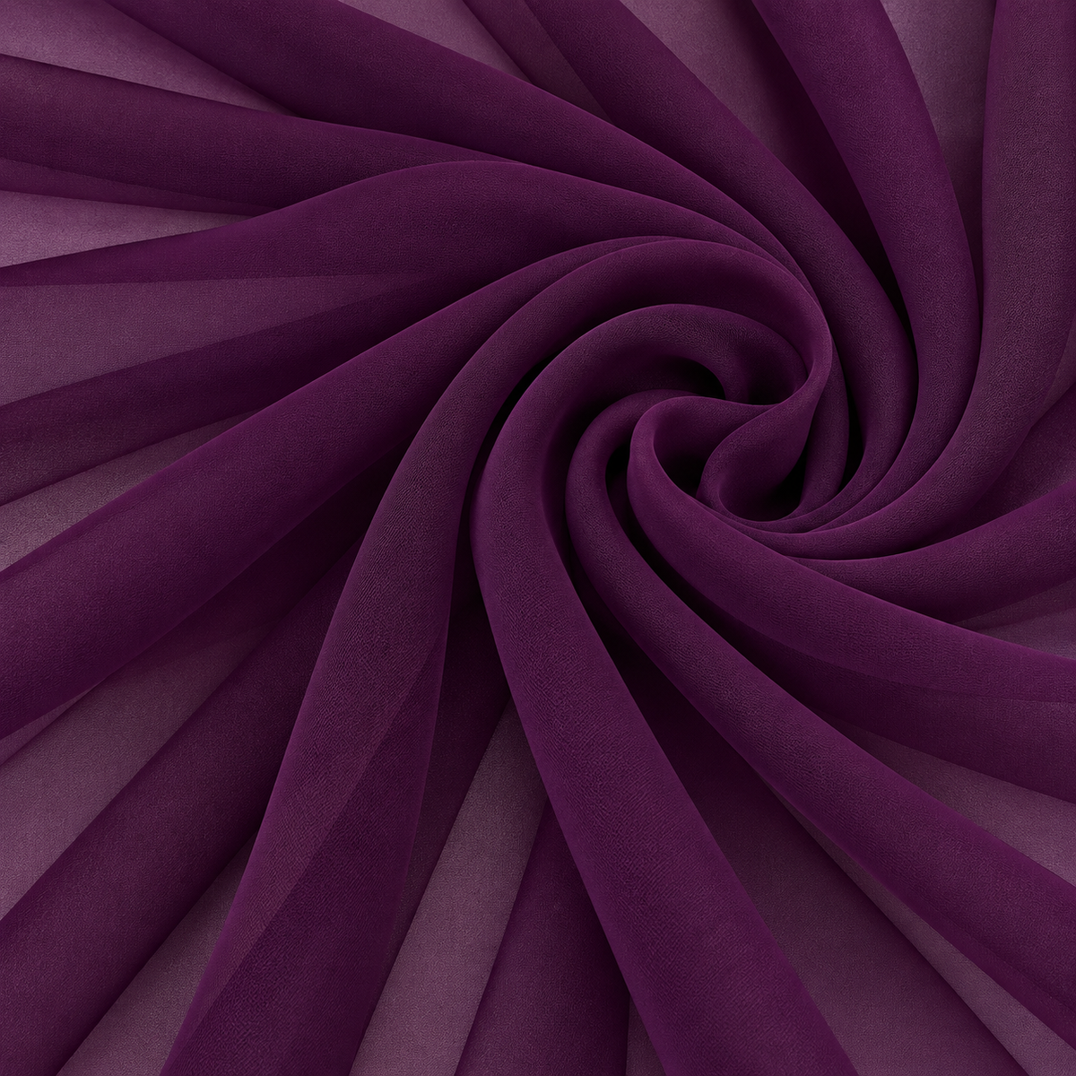50-Yard Chiffon Fabric – 58″ Wide Continuous Piece for Wedding Draping