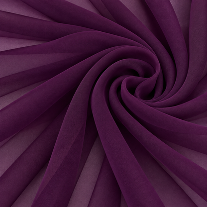 50-Yard Chiffon Fabric – 58″ Wide Continuous Piece for Wedding Draping
