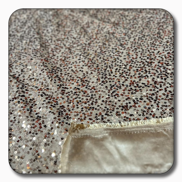 5 Yards Sequin Taffeta Fabric Wholesale Free Shipping