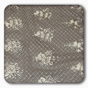 Checkered Flowers Lace - Sold by the Yard