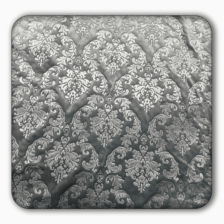 Embossed Damask Velvet Drapery - Upholstery Fabric - Sold by the Yard