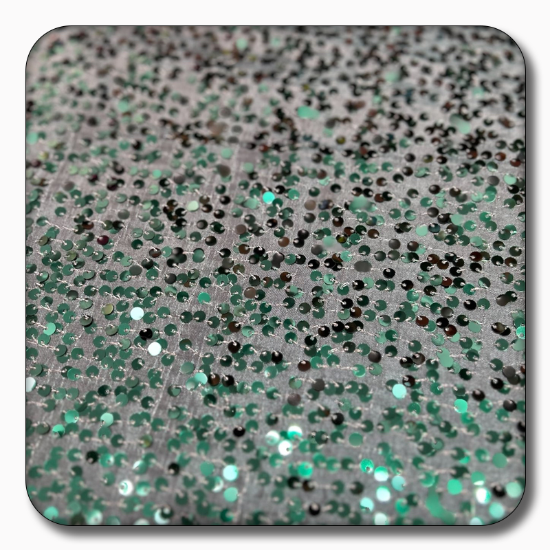 5 Yards Sequin Taffeta Fabric Wholesale Free Shipping