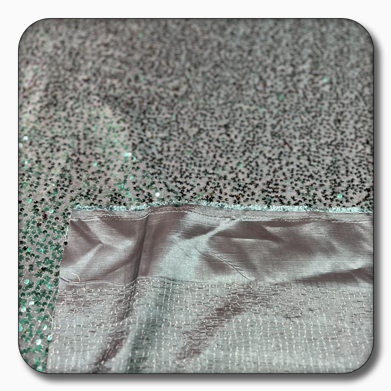 5 Yards Sequin Taffeta Fabric Wholesale Free Shipping