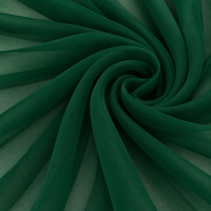 50-Yard Chiffon Fabric – 58″ Wide Continuous Piece for Wedding Draping