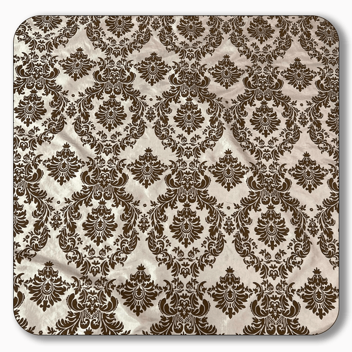 5 Yards Damask Flocking Taffeta Wholesale