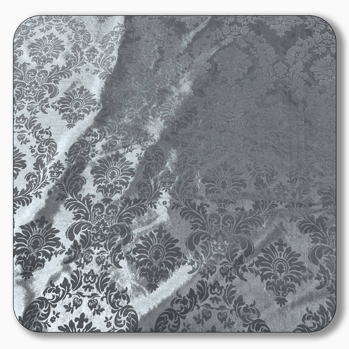 5 Yards Damask Flocking Taffeta Wholesale