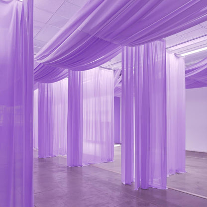 Polyester Interlock Drape Panels – Pre-Cut for Wedding & Event Backdrops (30+ Colors)