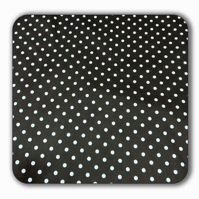 Small Polka Dot Poly Cotton Fabric - Sold by the Yard