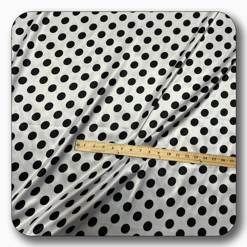 Satin Polka Dot 1'' - Sold by the Yard