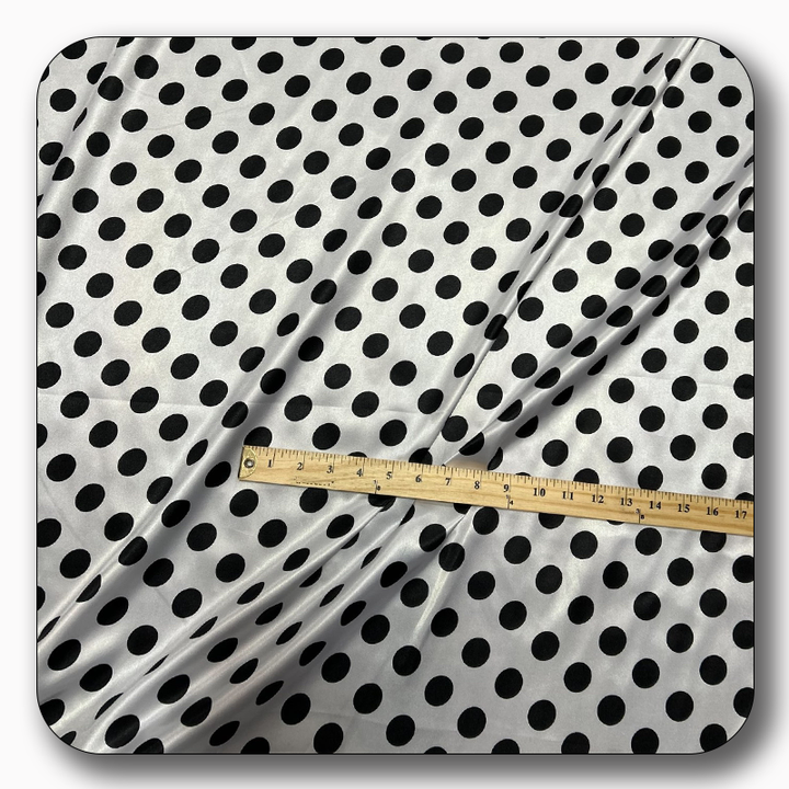 Satin Polka Dot 1'' - Sold by the Yard