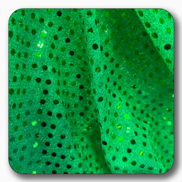 Small Dot Confetti Sequin Fabric - 45" Wide - Sold by the Yard