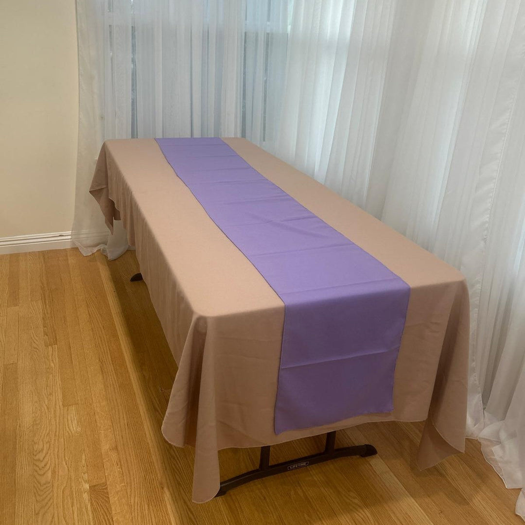 Polyester Poly Poplin Table Runners 14 by 108 Inch – Free Shipping