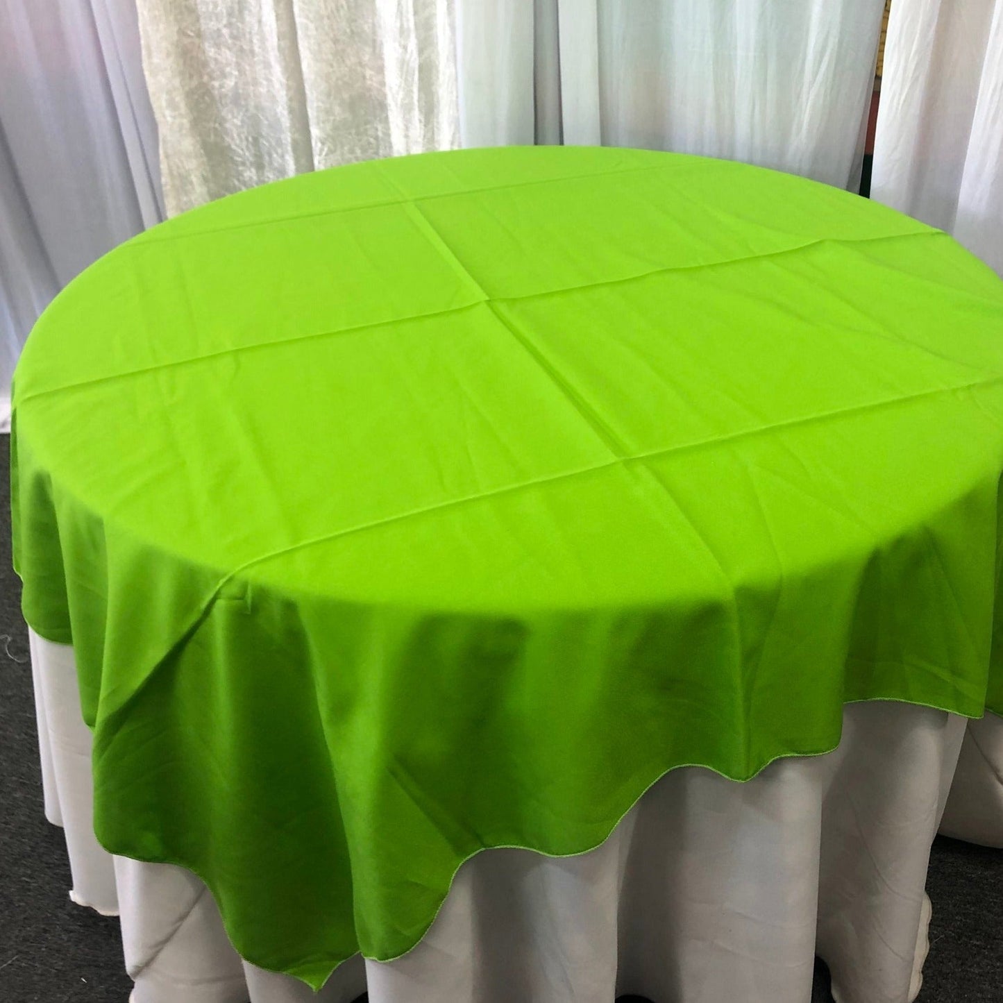 Table Overlay Poly Poplin / Polyester / Gabardine 58 X 58 Inches - New Star Fabrics