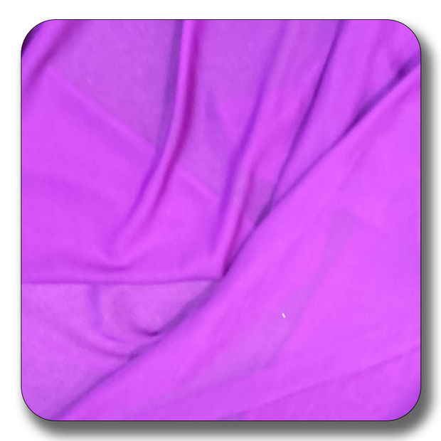 Rich purple polyester chiffon fabric, soft, lightweight, durable, perfect for various sewing projects, sold by the yard.