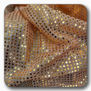 Small Dot Confetti Sequin Fabric - 45" Wide - Sold by the Yard