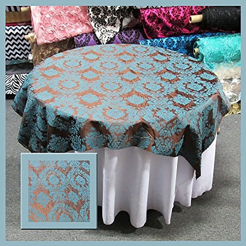 Flocked Damask Taffeta Fabric
