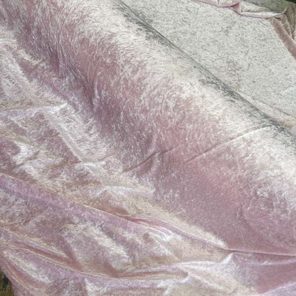 Polyester Panne Velvet Fabric by The Yard