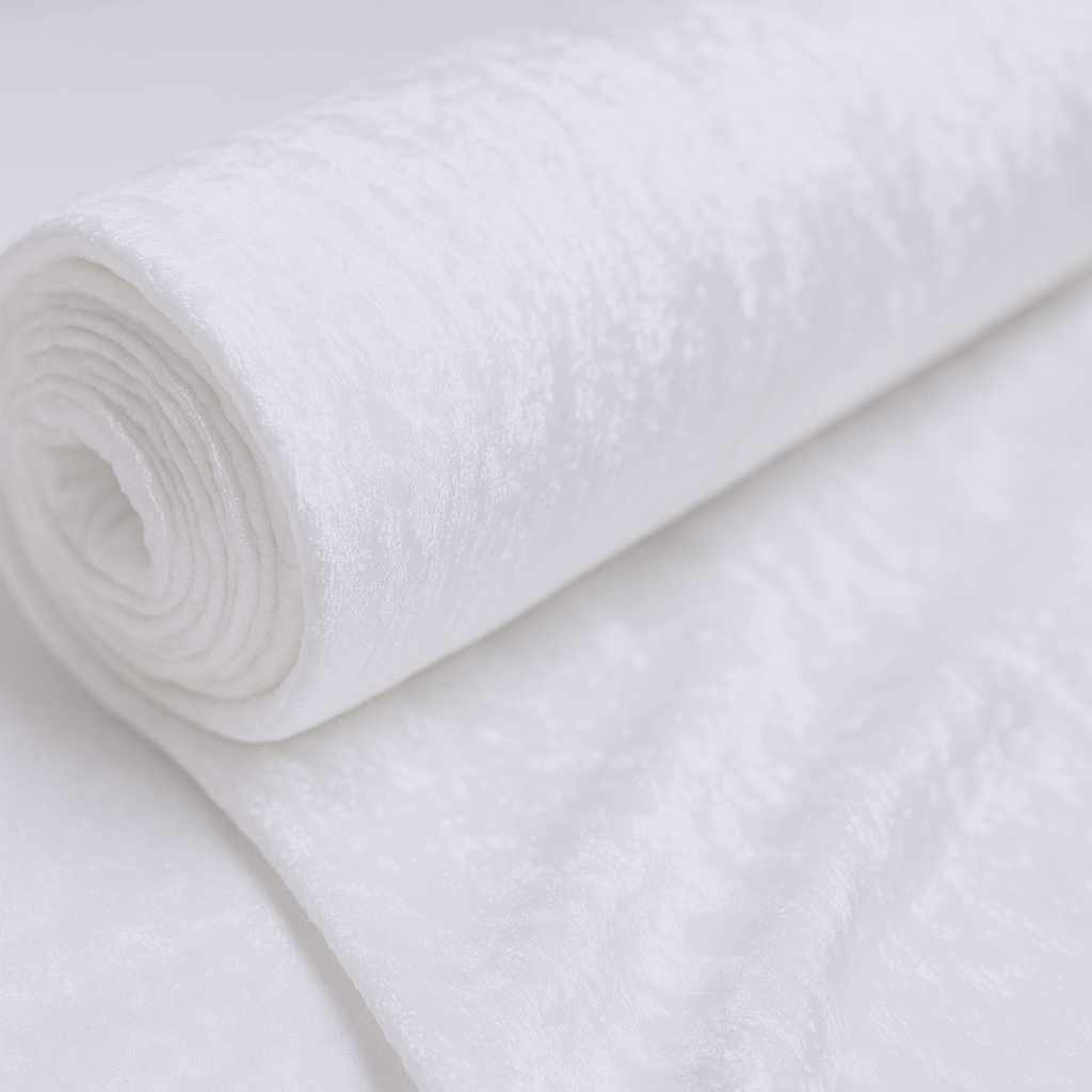 Polyester 50 Yard Continuous Pieces Panne Velvet Roll (15 Colors) – Stretch Shiny Velvet for Draping, Upholstery & Backdrops – Free Shipping