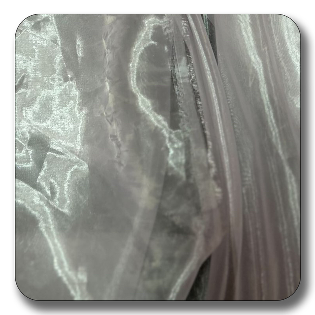 Sheer Organza Fabric - Sold by the Yard
