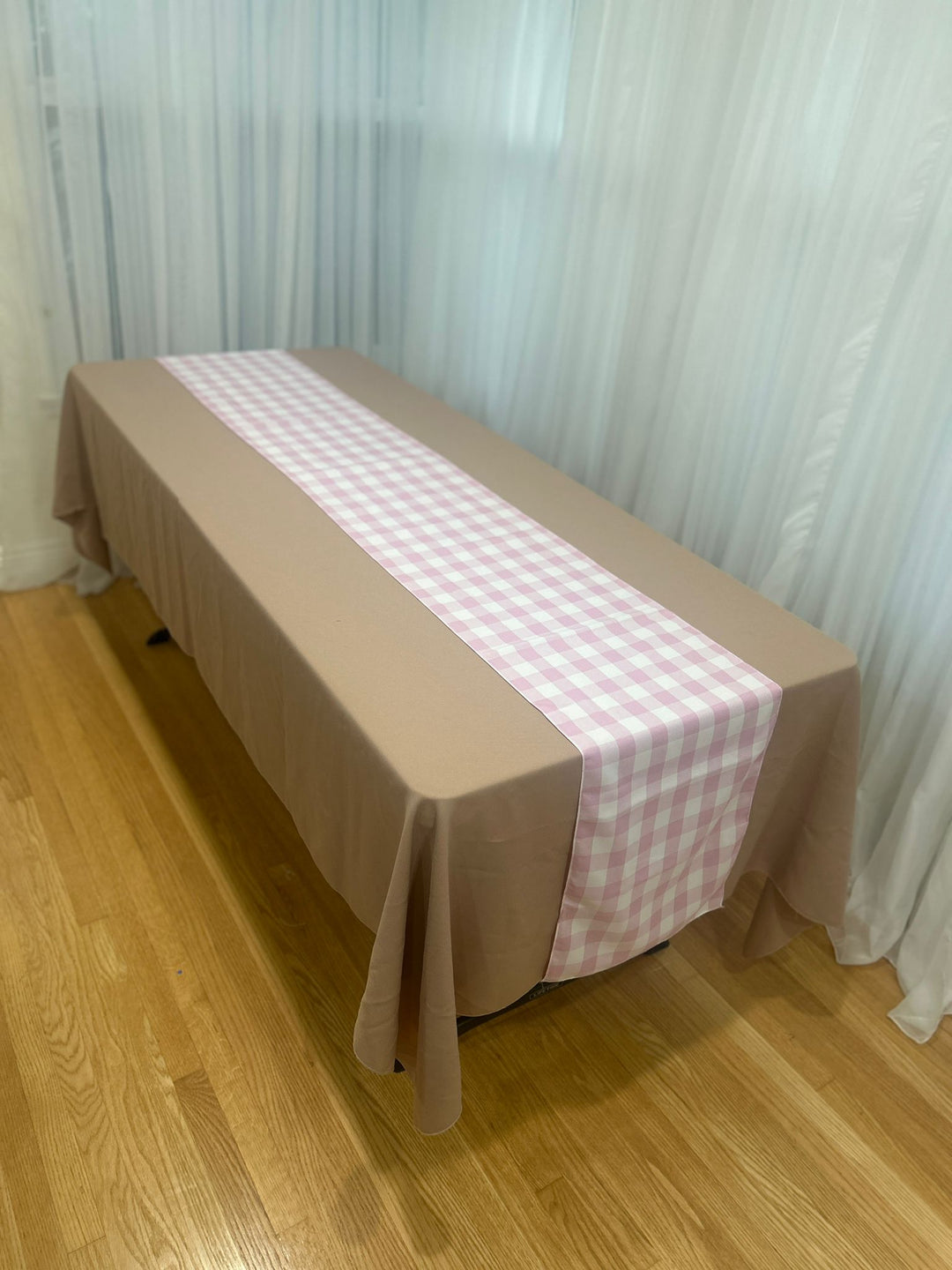 Buffalo Plaid Checkered Table Runner - 14"x108"