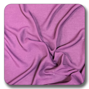 Soft purple chiffon fabric, made of 100% polyester, showcasing its lightweight and versatile texture.