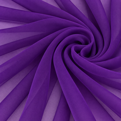 50-Yard Chiffon Fabric – 58″ Wide Continuous Piece for Wedding Draping
