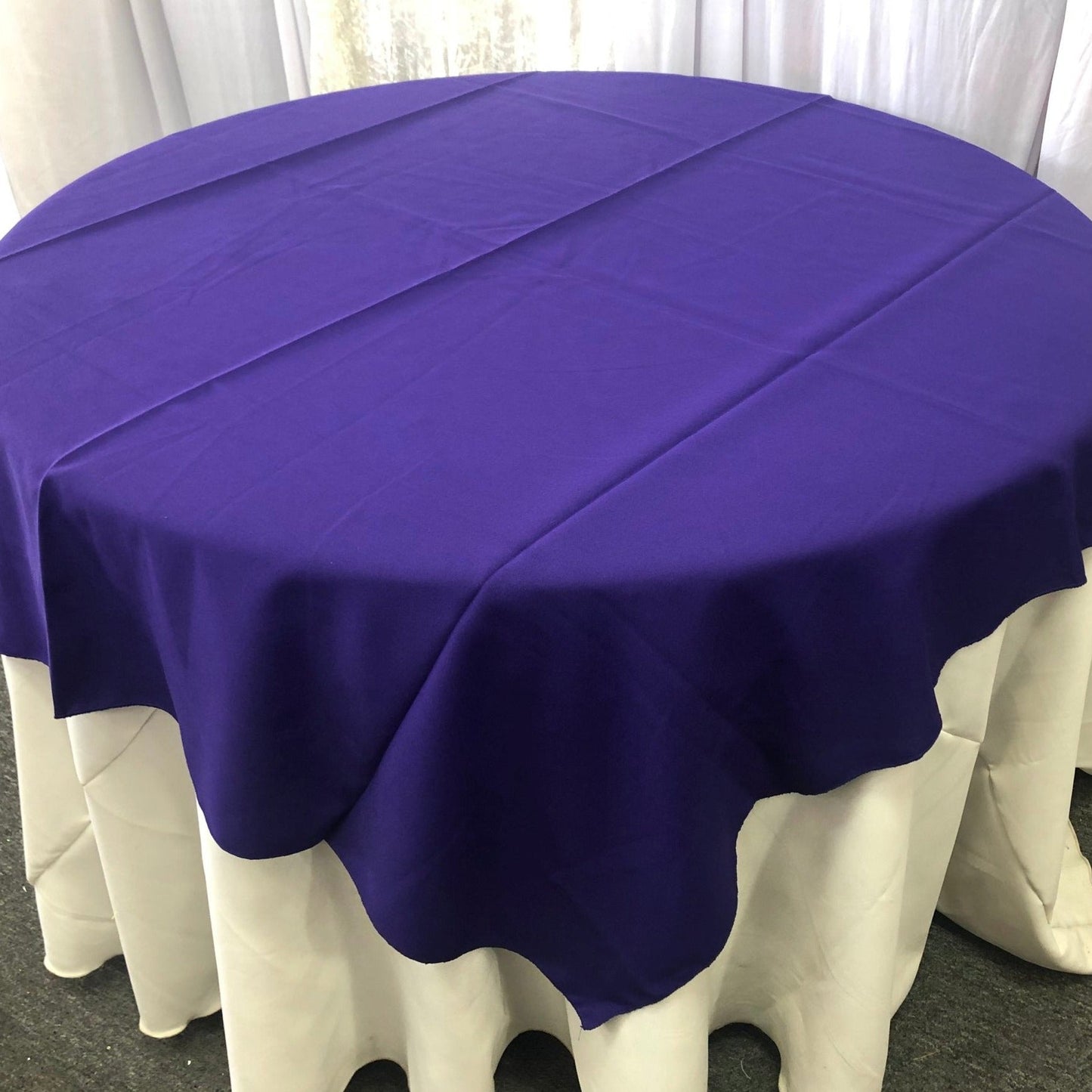 Table Overlay Poly Poplin / Polyester / Gabardine 58 X 58 Inches - New Star Fabrics