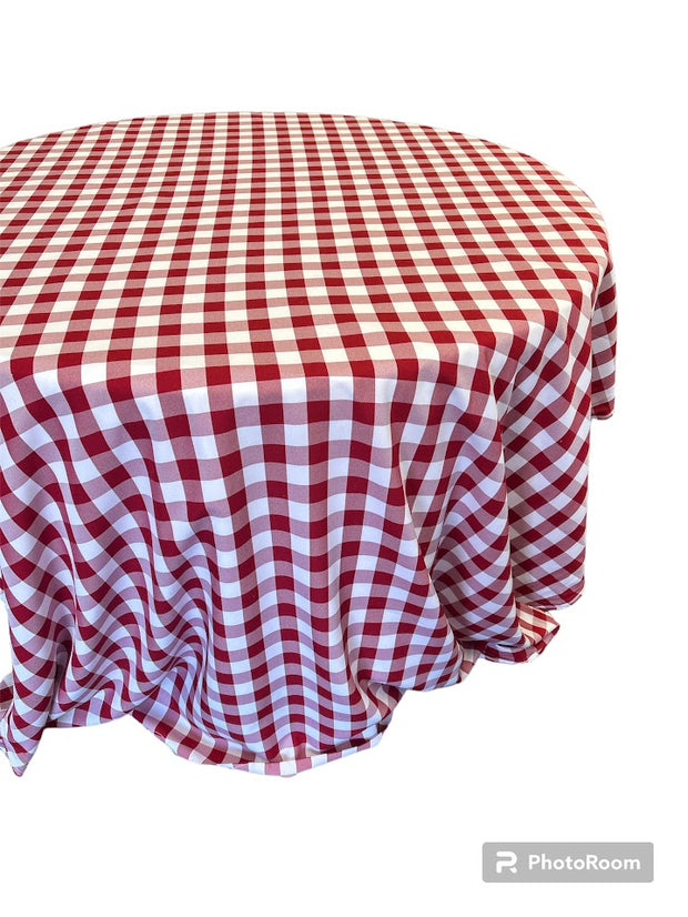 Buffalo Tablecloth - 108'' Round