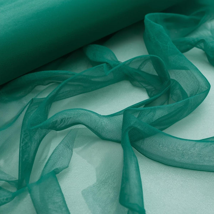 50 Yards Sheer Organza Fabric – Wholesale Roll for Weddings, Décor & Crafts