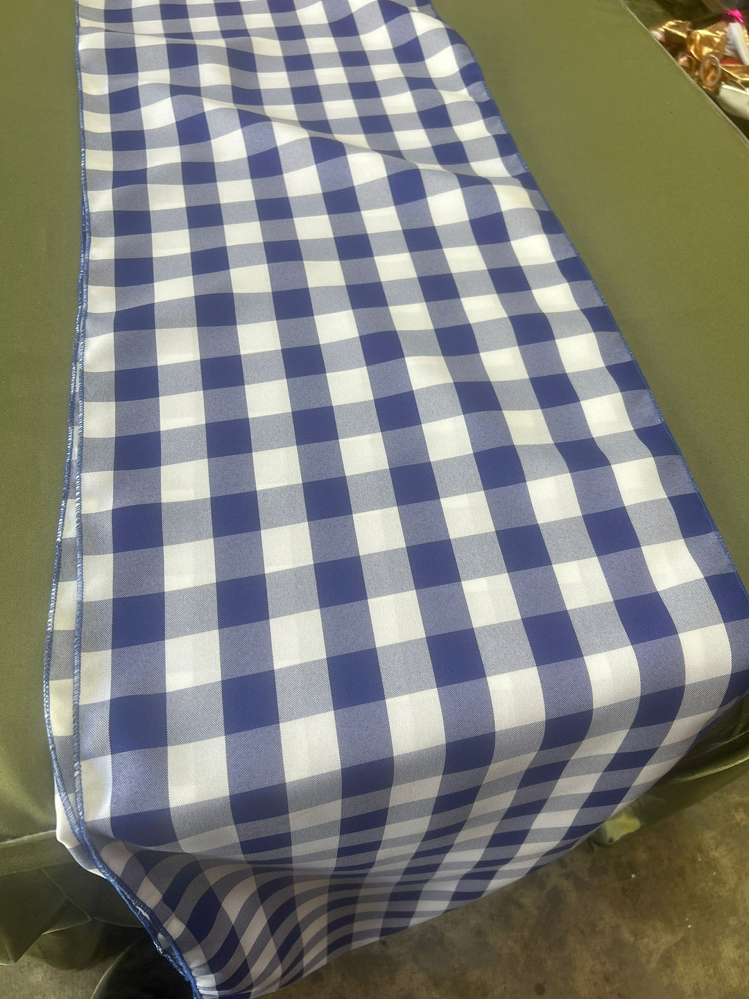 Buffalo Plaid Checkered Table Runner - 14"x108"