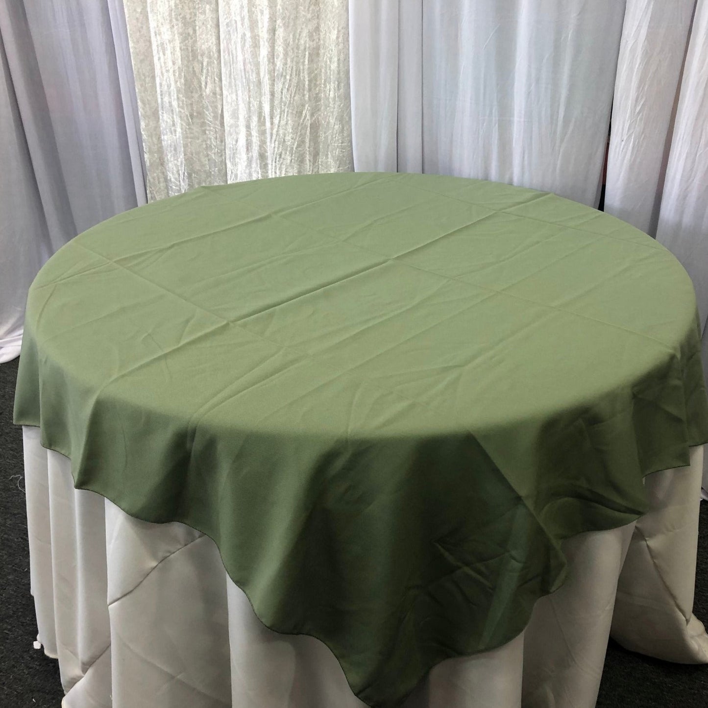 Table Overlay Poly Poplin / Polyester / Gabardine 58 X 58 Inches - New Star Fabrics