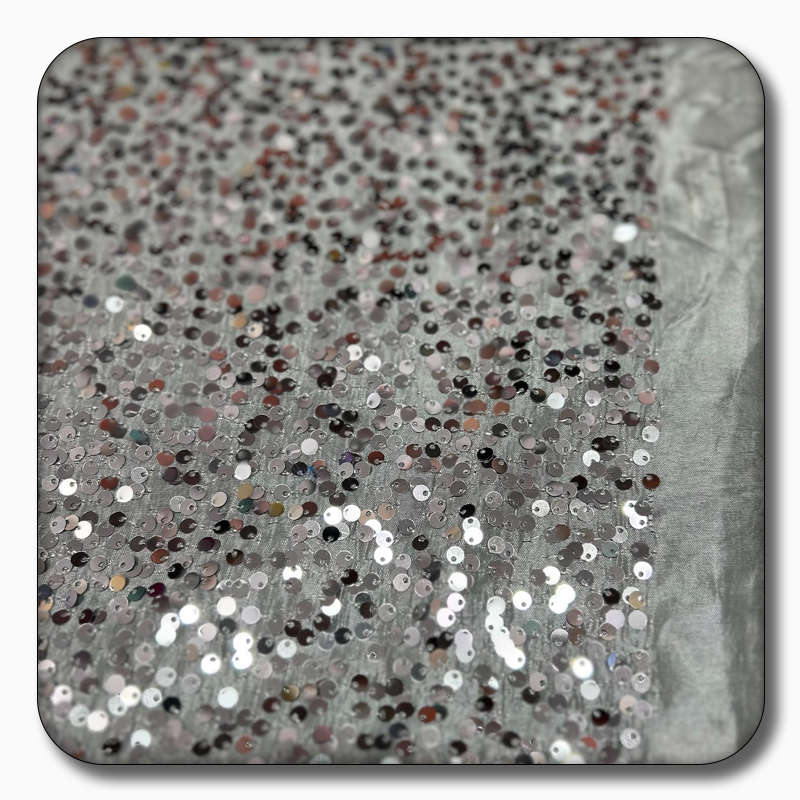 5 Yards Sequin Taffeta Fabric Wholesale Free Shipping