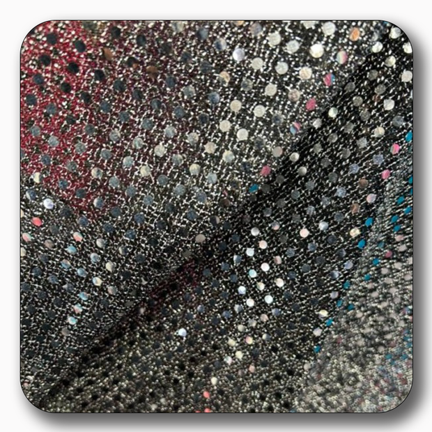 Small Dot Confetti Sequin Fabric - 45" Wide - Sold by the Yard