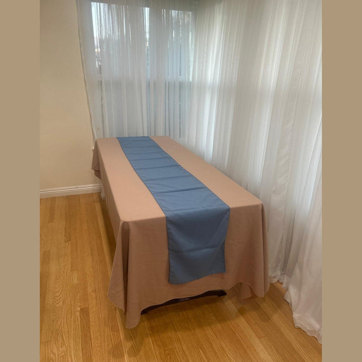 Polyester Poly Poplin Table Runners 14 by 108 Inch – Free Shipping