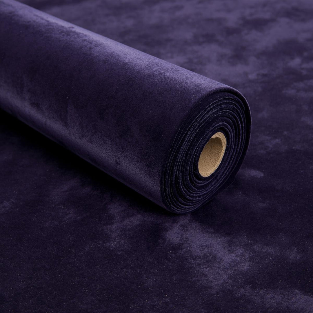 Polyester Stretch Velvet 50 Yards Roll Upholstery, Curtains & Fashion – Free Shipping