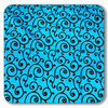 Flocking Swirl Taffeta Fabric - Sold by the Yard