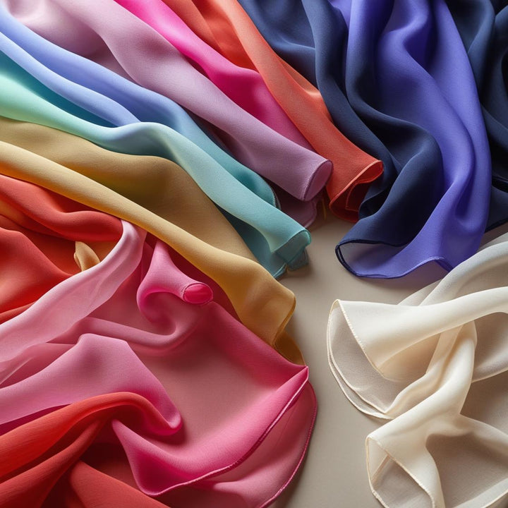 Wholesale Chiffon Fabric 5 Yards Bundle with Free Shipping