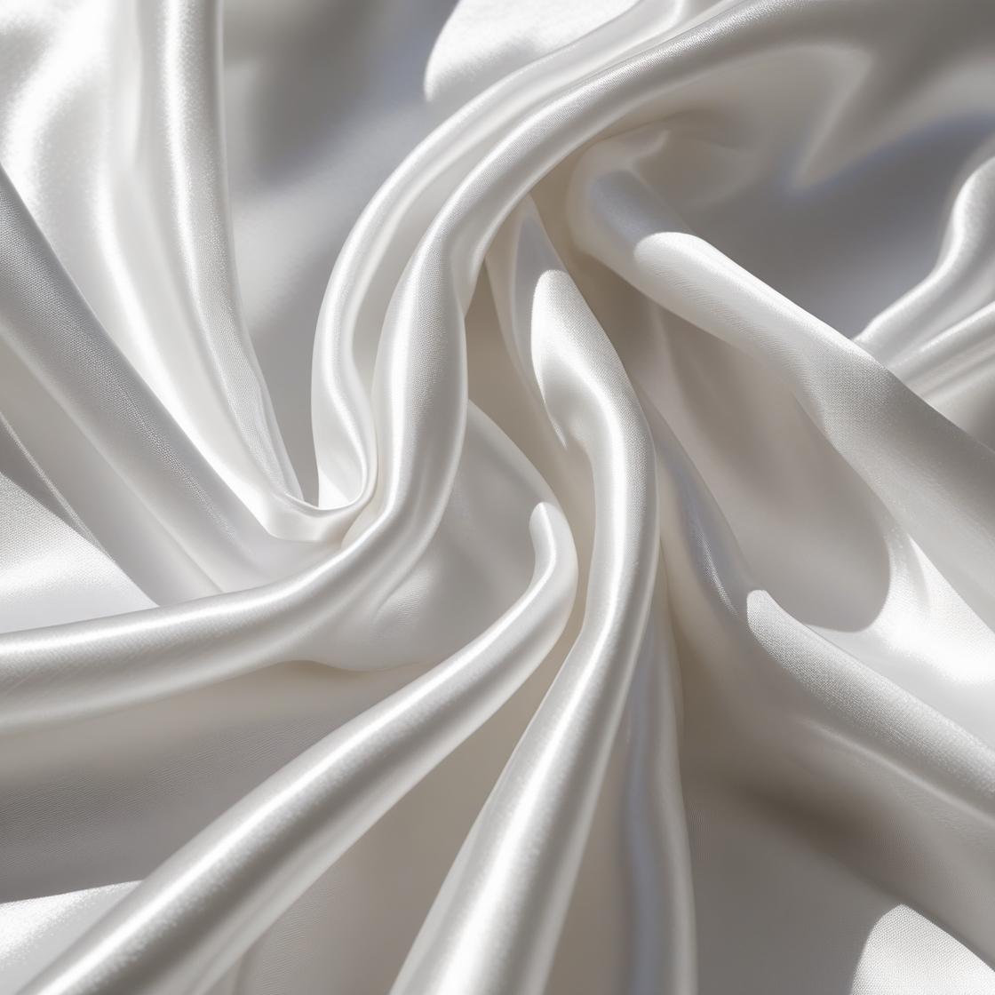 Polyester 10 Yard Continuous Pieces × 60” White Satin | Free Shipping – Free Shipping