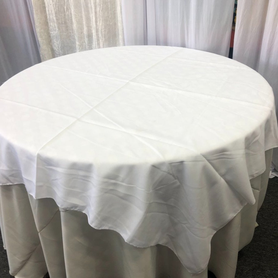 Table Overlay Poly Poplin / Polyester / Gabardine 58 X 58 Inches - New Star Fabrics