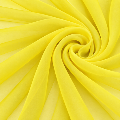 50-Yard Chiffon Fabric – 58″ Wide Continuous Piece for Wedding Draping