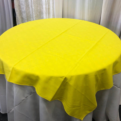 Table Overlay Poly Poplin / Polyester / Gabardine 58 X 58 Inches - New Star Fabrics