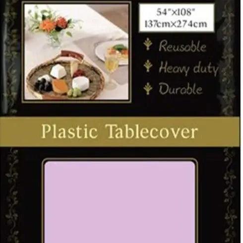 12 Pack Rectangle Plastic Tablecloth Amazing Warehouse inc.
