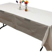 12 Pack Rectangle Plastic Tablecloth Amazing Warehouse inc.