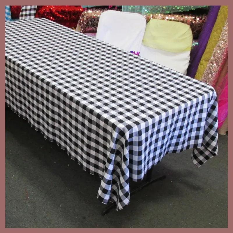 Checker Rectangle' Black /White Amazing Warehouse inc.