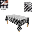 Checkered Poly Poplin Tablecloth amazing warehouse 50